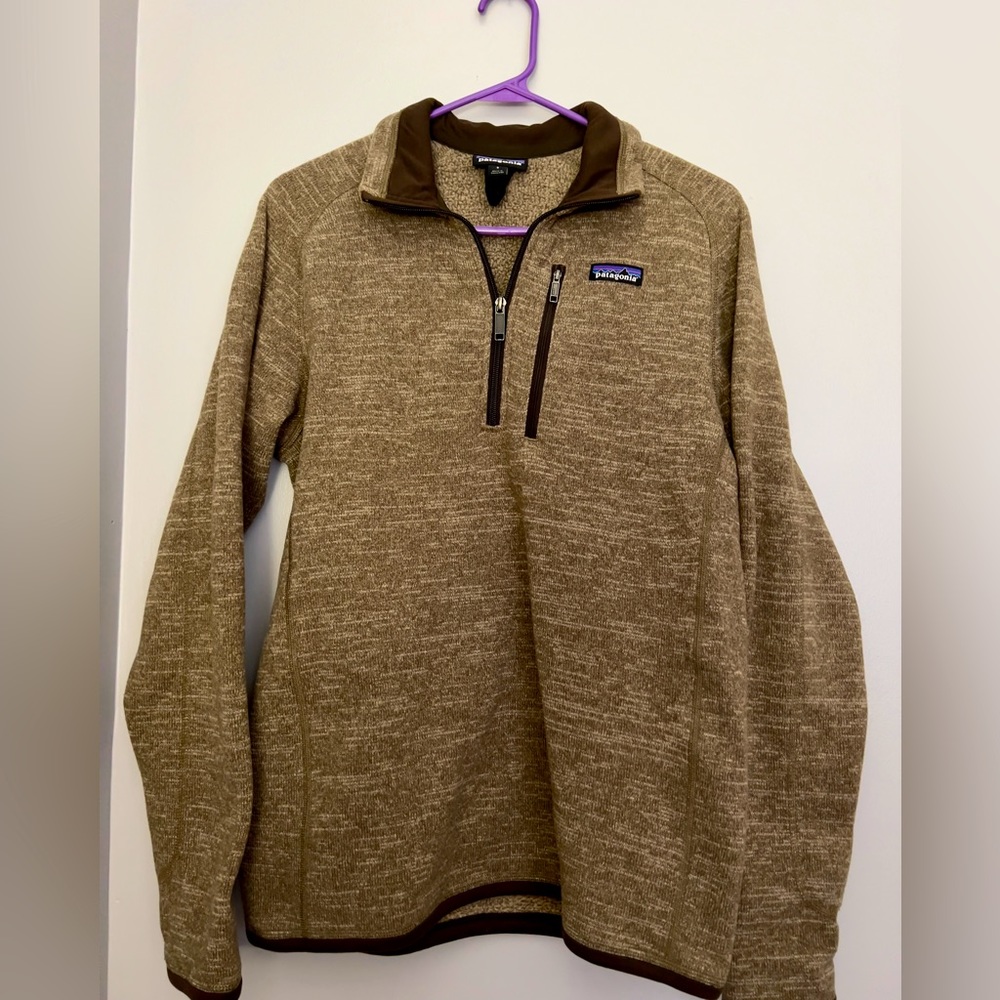 NWOT Patagonia Men's Better Sweater® 1/4-Zip Fleece - Khaki